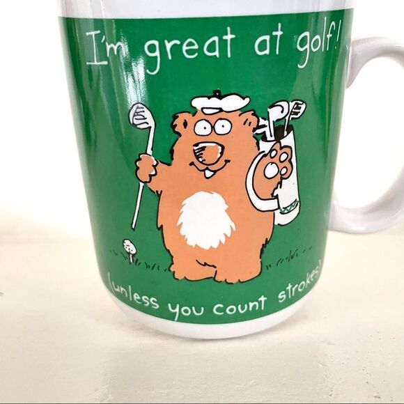 Shoebox Greetings “I’m great at golf” coffee cup - Picture 3 of 10